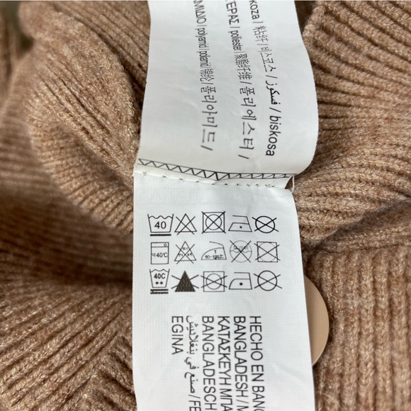 Pull&Bear Knitted Cardigan Sz S - Picture 8 of 9